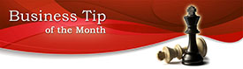 Business Tip Of The Month - Nancy Hanlon Associates